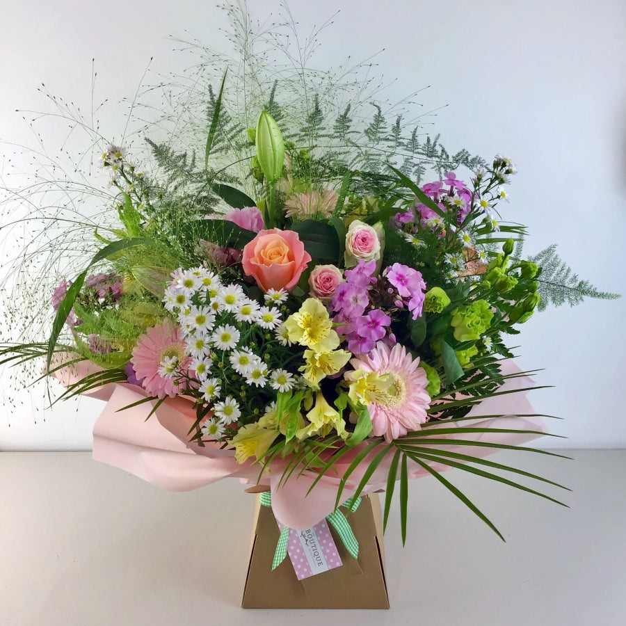 Soft Pastels Bouquet of the Day fresh flowers made by The Petal Boutique in Winchester